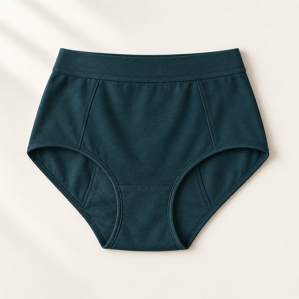 Design illustration: Everdrip Underwear Everyday Brief in deep teal